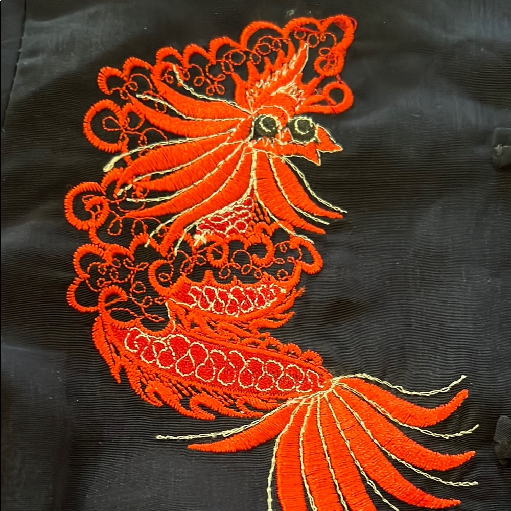 Chinese dragon embroidered shirt set - Picture 5 of 13